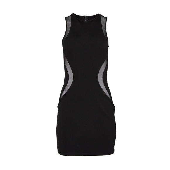 XXS Black Bodycon Cutout Mini Dress BCBG MAXAZRIA - Picture 5 of 5